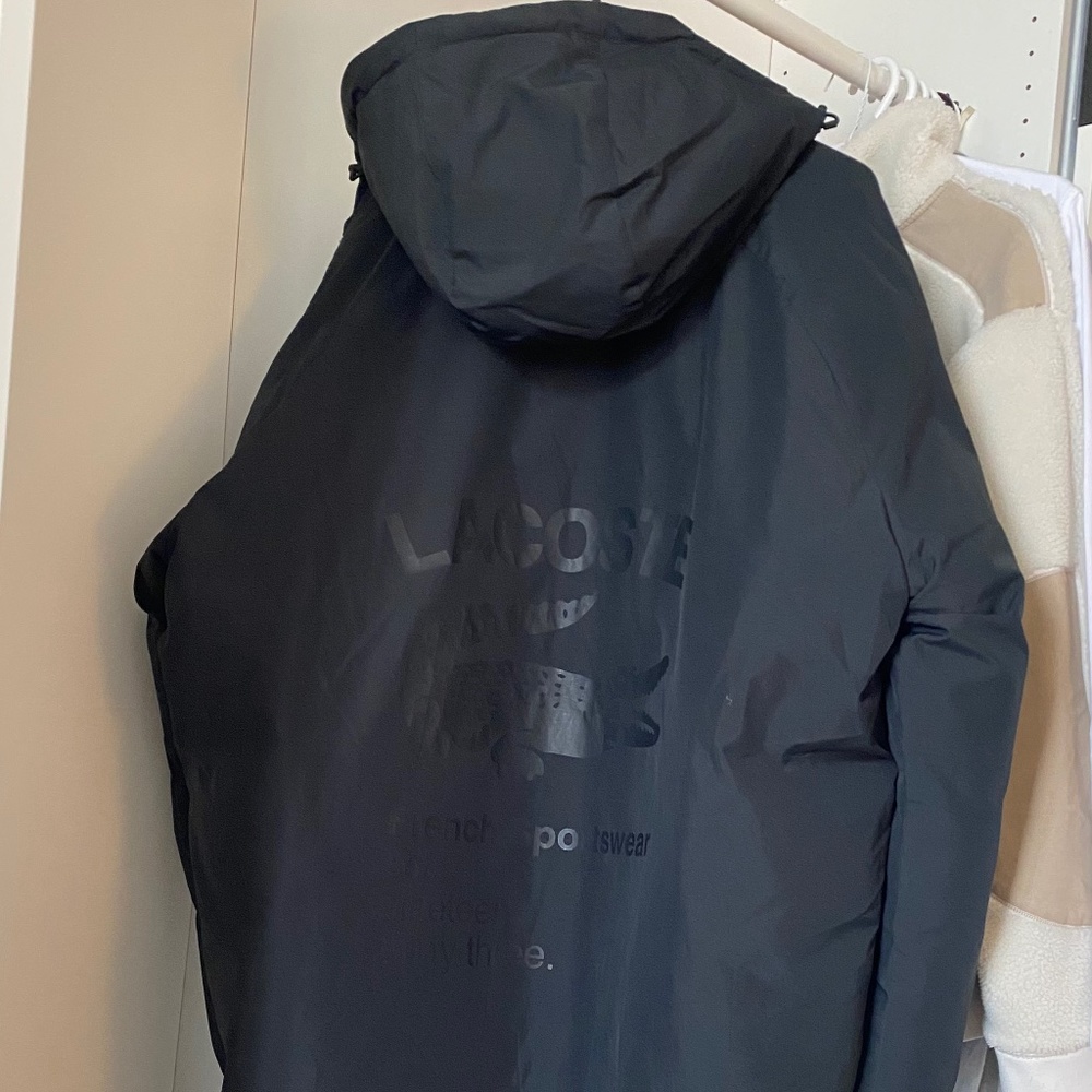 Lacoste parka puffer jacket